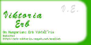 viktoria erb business card